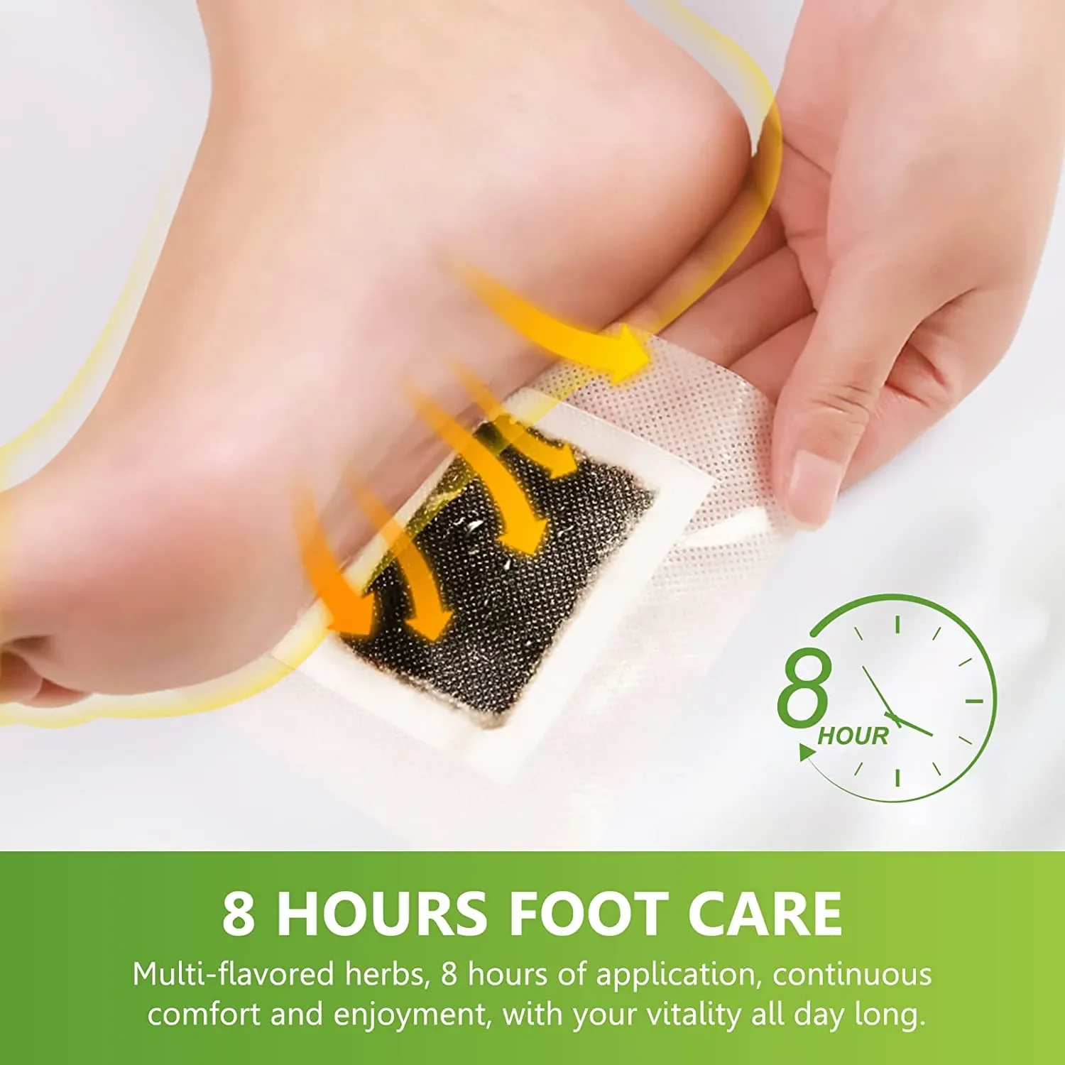 Detox Foot Patches Pads สมุนไพ - Herbal Zone บทวิจารณ์และราคา