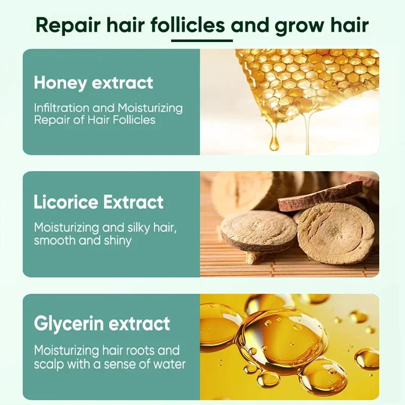 Hair Growth Essential Oil ป้อง - Licorice Root Sticks บทวิจารณ์และราคา